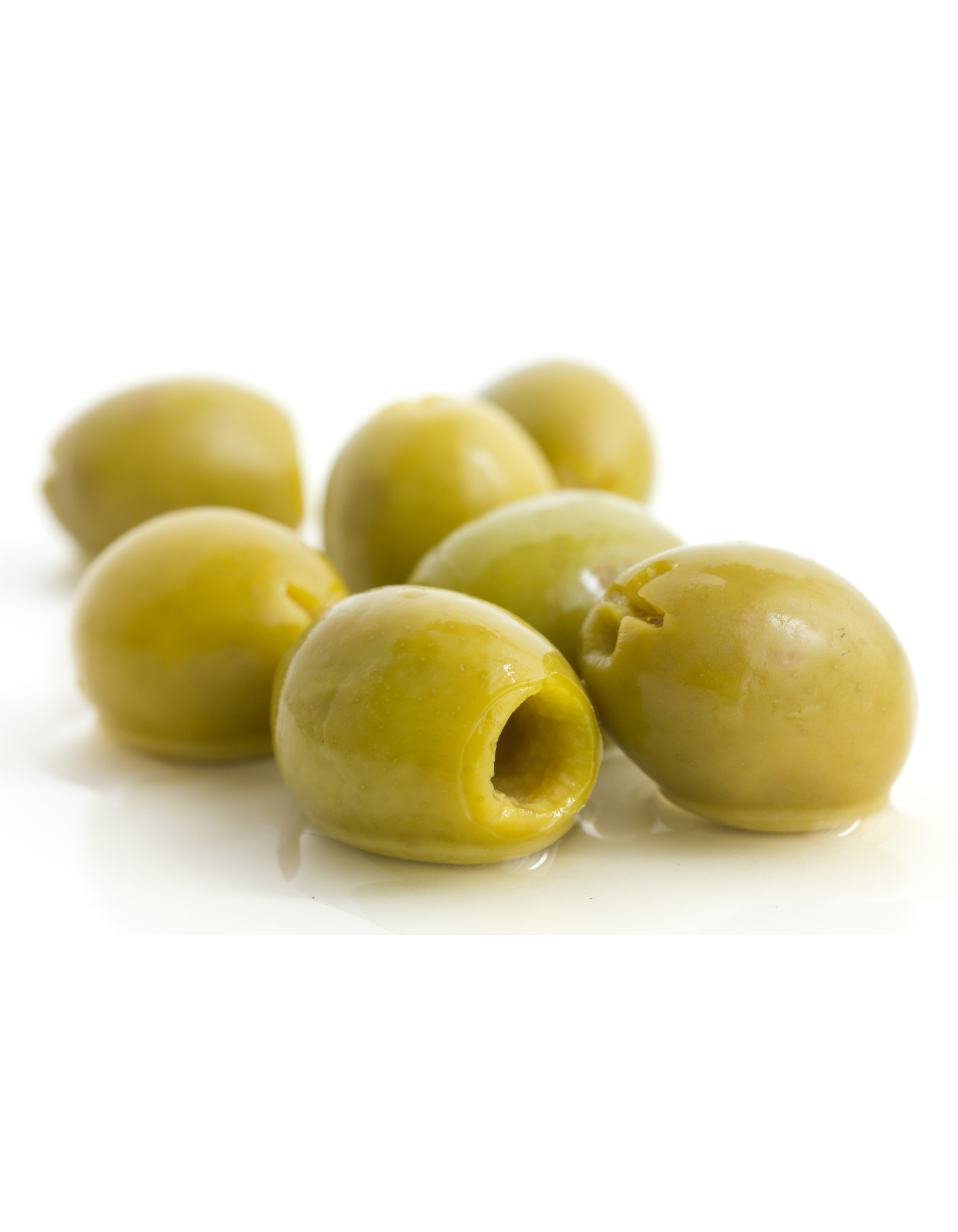 Gordal Green Pitted Cocktail Olives