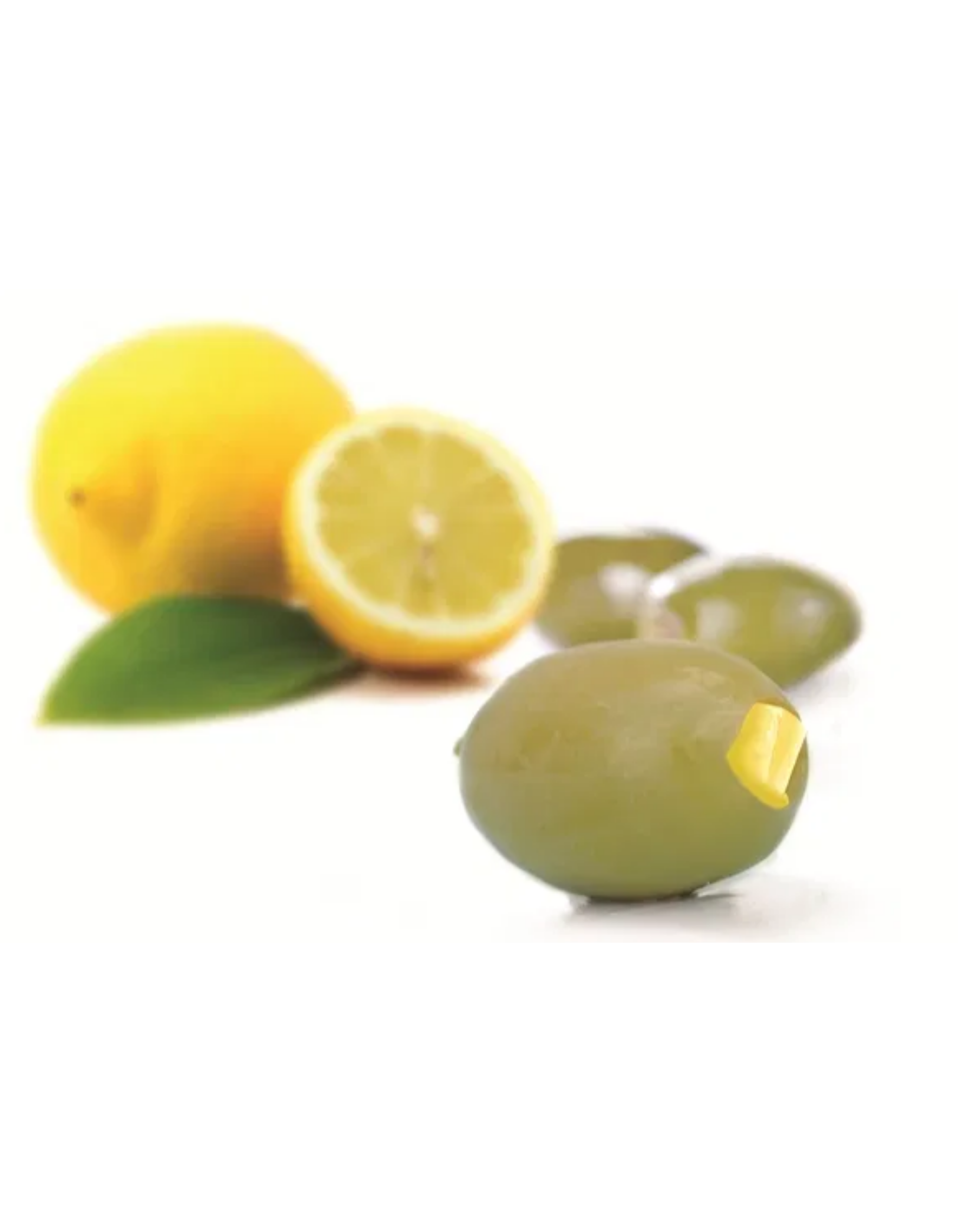 Lemon Stuffed Cocktail Olives